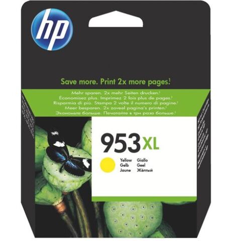 HP 953XL Cartucho original amarillo de alta capacidad (1600 páginas)