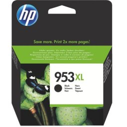 HP 953XL cartridge zwart hoge capaciteit voor inkjetprinter