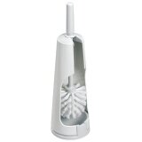 Combined plastic toilet brush Brabantia ReNew glossy white