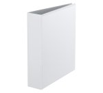 Classeur 4 anneaux cartonné Bruneau personnalisable A4 - Dos 7 cm blanc