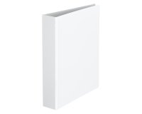 Classeur 4 anneaux cartonné Bruneau personnalisable A4 maxi - Dos 6 cm blanc