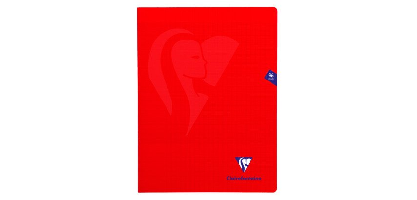 Stapled notebook Mimesys 24 x 32 cm big squares 96 pages