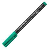 Viltstift Staedtler Lumocolor permanent punt 1 mm - medium schrijven groen