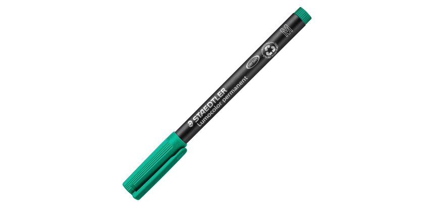 Staedtler Lumocolor 317 M permanente viltstift punt 1 mm - gemiddelde schrijfbreedte