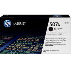 HP 507A (CE400A) tóner original negro de capacidad estándar (5500 páginas)
