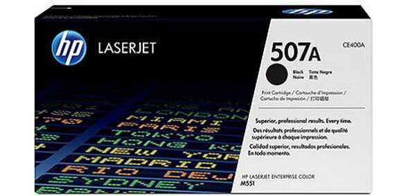 HP 507A CE400A Toner noir pour imprimante laser