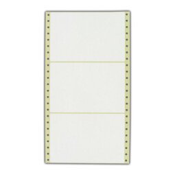 Etiquette listing 149 x 99 mm blanche - Boîte de 1500