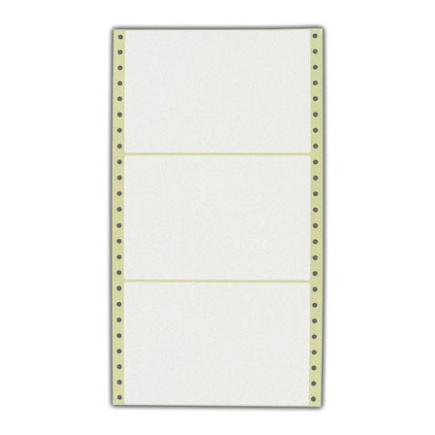 Self adhesive lables 149 x 99 mm white - Box of 1500