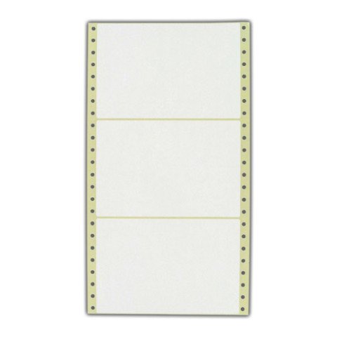 Etiqueta para listado 149 x 99 mm blanco - Caja de 1500