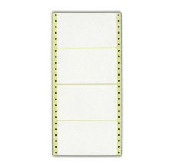 Etiqueta para listado 125 x 74 mm blanco - Caja de 2000