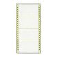 Self adhesive lables 125 x 74 mm white - Box of 2000