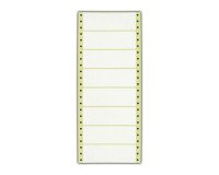 Etiqueta para listado 107 x 36 mm blanco - Caja de 4000