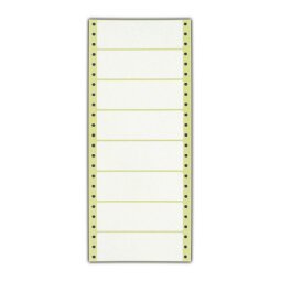 Self adhesive lables 89 x 36 mm white - Box of 4000