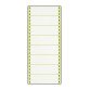 Zelfklevende etiketten 107 x 36 mm wit - Doos van 4000