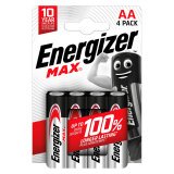 Blister 4 batteries LR06 Energizer Max