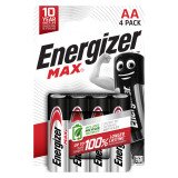 Pilas LR06 AA Energizer Max - Blister de 4