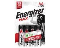 Pilas LR06 AA Energizer Max - Blister de 4