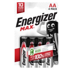 Pilas LR06 AA Energizer Max - Blister de 4