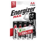 Pilas LR06 AA Energizer Max - Blister de 4