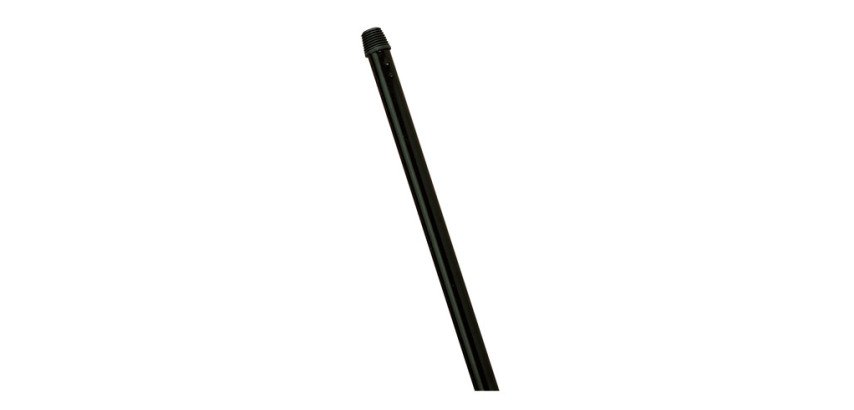 Manche à balai métal époxy embout à visser 1,30 m