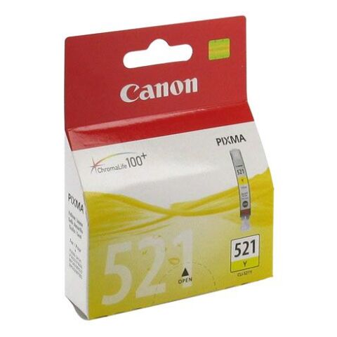 Canon CLI-521 cartucho original amarillo (446 páginas)