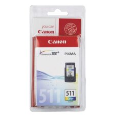 Cartouche Canon CL-511 3 couleurs pour imprimante jet d'encre