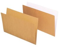 Subcarpetas de cartulina Kraft bicolor 240 g Folio Gio Paquete de 50