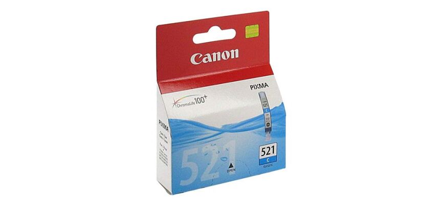 Cartouche Canon CLI-521 couleurs séparées pour imprimante jet d'encre