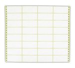 Etiquettes informatiques adhésives 81 x 36 mm - Boîte de 8000