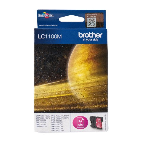 Brother LC-1100 cartucho original magenta de capacidad estándar (325 páginas)