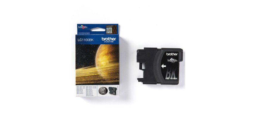 Cartouche Brother LC1100 noire pour imprimante jet d'encre