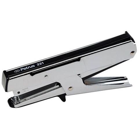 Grapadora de pinza Petrus 221 - Capacidad 20 hojas