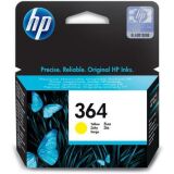 Cartouche HP 364 jaune pour imprimante jet d'encre