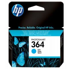 HP 364 Cartouche cyan pour imprimante jet d'encre
