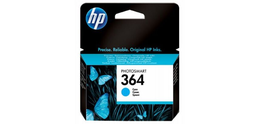 HP 364 Cartouche cyan pour imprimante jet d'encre