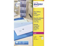 Package of 525 address labels Avery L 7560 63,5 x 38,1 mm for laser printer