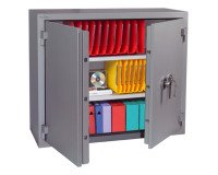 Armoire forte double paroi ignifugée Hartmann 400 litres serrure à clé