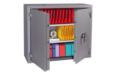 Armoire forte anti feu double paroi serrure à clé Hartmann