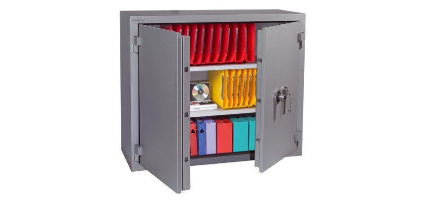 Armoire forte double paroi ignifugée Hartmann 400 litres serrure à clé