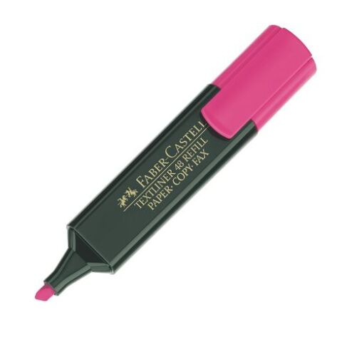 Subrayador Fluorescente TextLiner FaberCastell Rosa