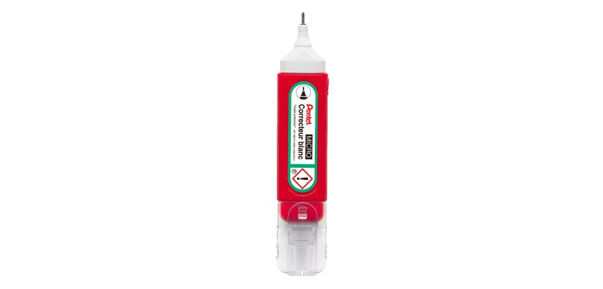 Correcteur liquide stylo Pentex contenance 12 ml