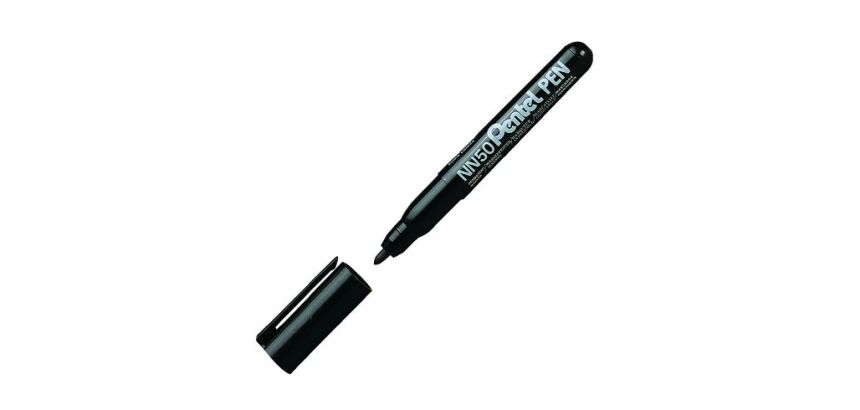 Marqueur permanent Pentel NN50 pointe ogive 5 mm