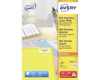 Etiqueta dirección láser 45,7 x 25,4 mm Avery L7654-100 blanca - Caja de 4000