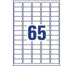 Etiquettes adresses jet d'encre 38,1 x 21,2 mm Avery J8651-40 - Boîte de 1625