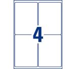 Etiquettes adresses laser 99,1 x 139 mm Avery L7169-100 - Boîte de 400