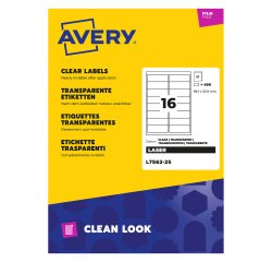 Pak 400 adresetiketten Avery L 7562 99,1 x 33,9 mm voor laserprinter