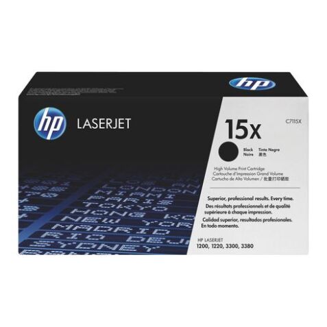 Toner HP 15X zwart