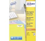 Etiquettes adresses laser 46 x 11,1 mm Avery L7656-25 - Pochette de 2100