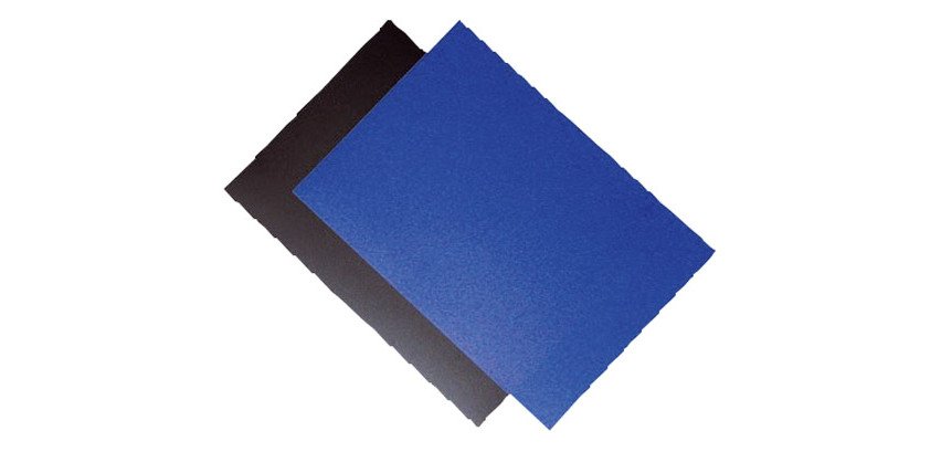 Cubiertas para encuadernar PVC 180 micras A4 negro Paquete de 100