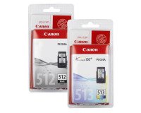 Pack cartridges Canon PG512 CL513 black + colours